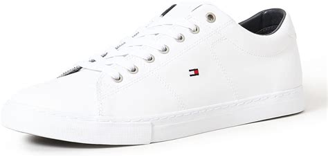 essential leather sneaker tommy hilfiger